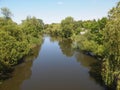 Lahn River near Wettenberg (Landkreis GieÃÅ¸en, Hesse, Germany)